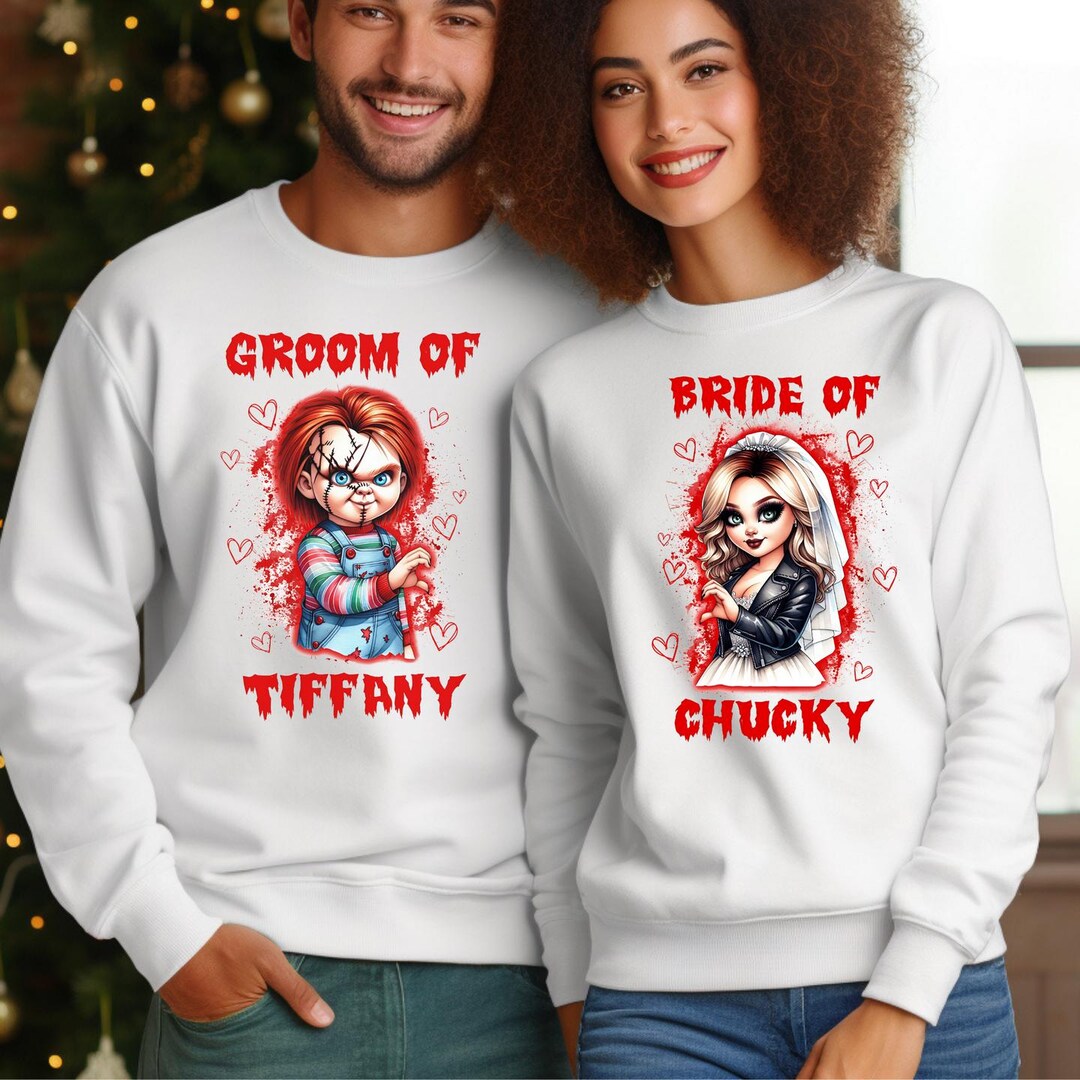 Bride of Chucky Couple Shirt: Horror Wedding Matching Set - Etsy