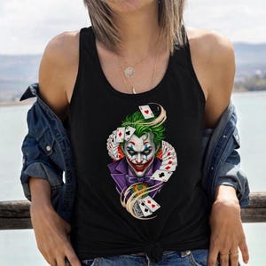 Comfort Colors Joker T-Shirt: Put On A Happy Face, Unisex Streetwear
