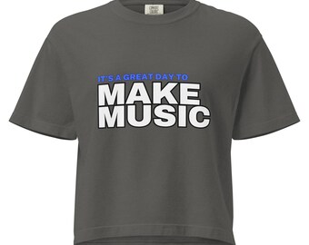 It's a Great Day to Make music T-shirt voor dames