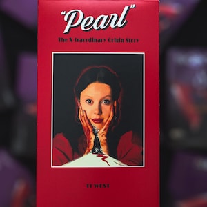 Custom &quot;Pearl&quot; VHS Sleeve (Blank Tape) | Halloween Crafts | Vintage Halloween