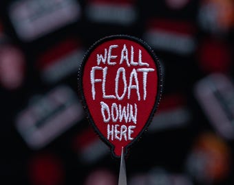 It Clown Balloon Embroidered Patch - Horror Movie Halloween