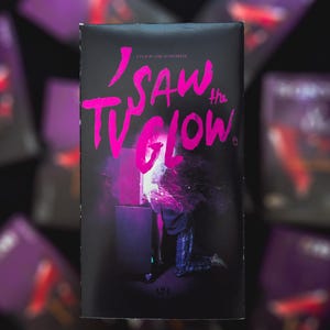 Custom &quot;I Saw the TV Glow&quot; VHS Sleeve (Blank Tape) | Halloween Crafts | Vintage Halloween