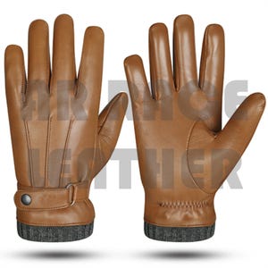 Warm Windproof Sheepskin Gloves