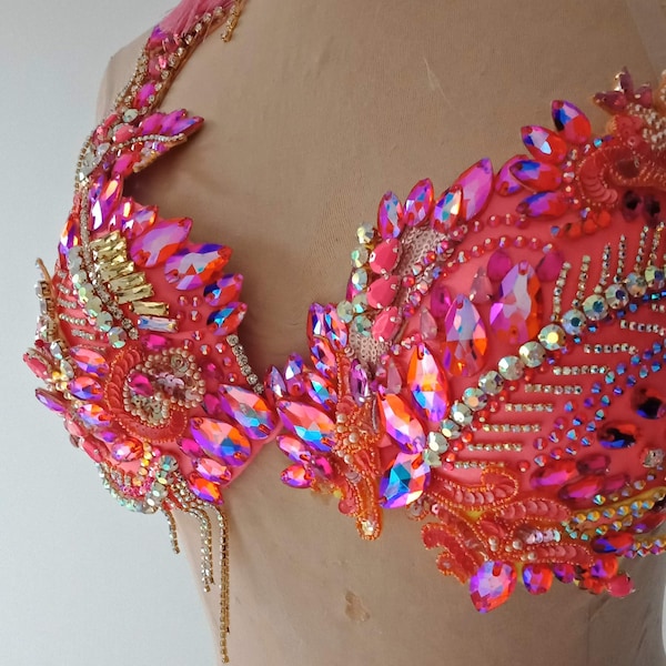 WBFF embellished bikini, can be made in any colour and size