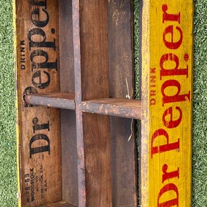 Dr Pepper Crate Antique - Etsy
