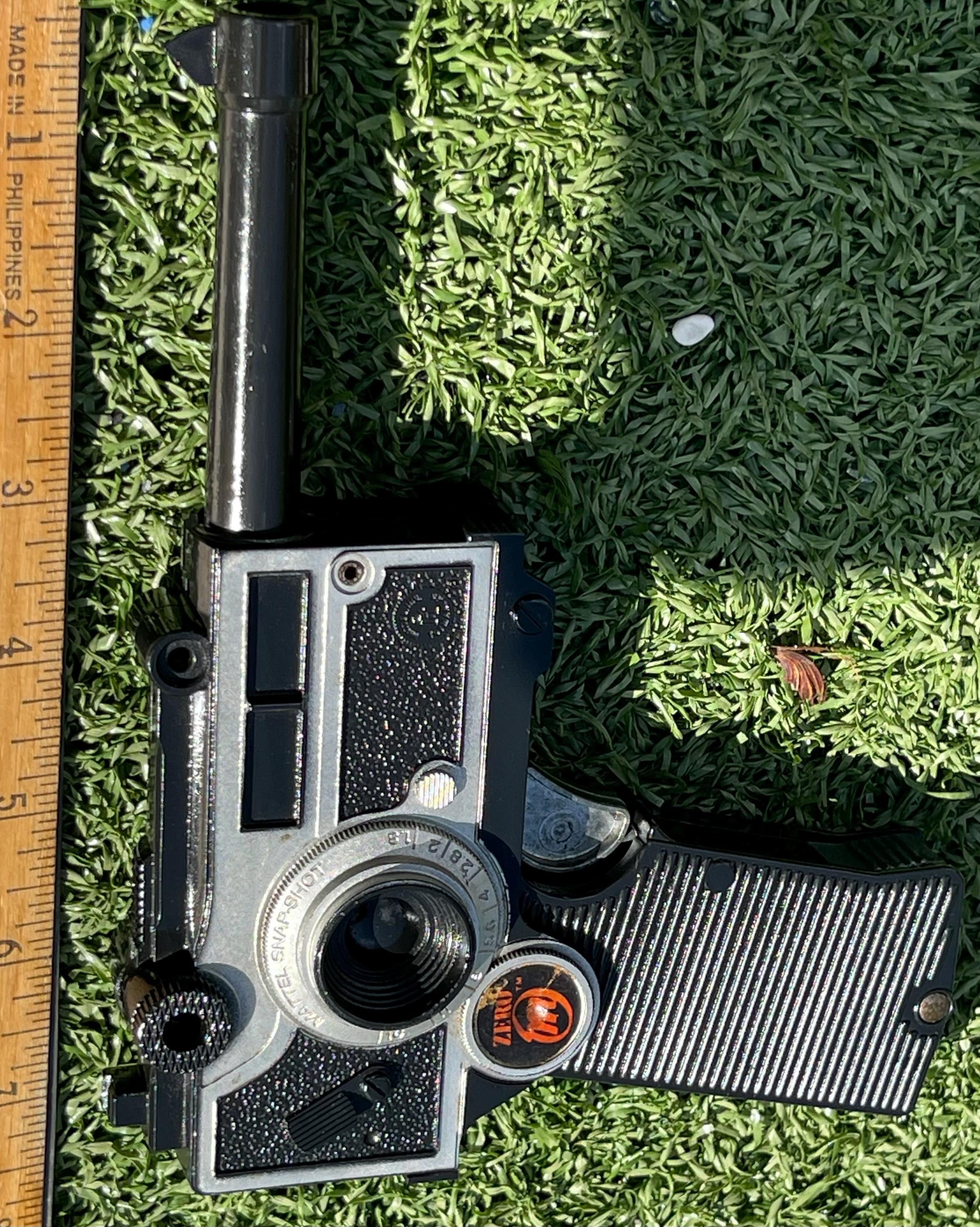 Vintage 1960s Mattel Agent Zero M “snap Shot” Spy Camera Toy Gun