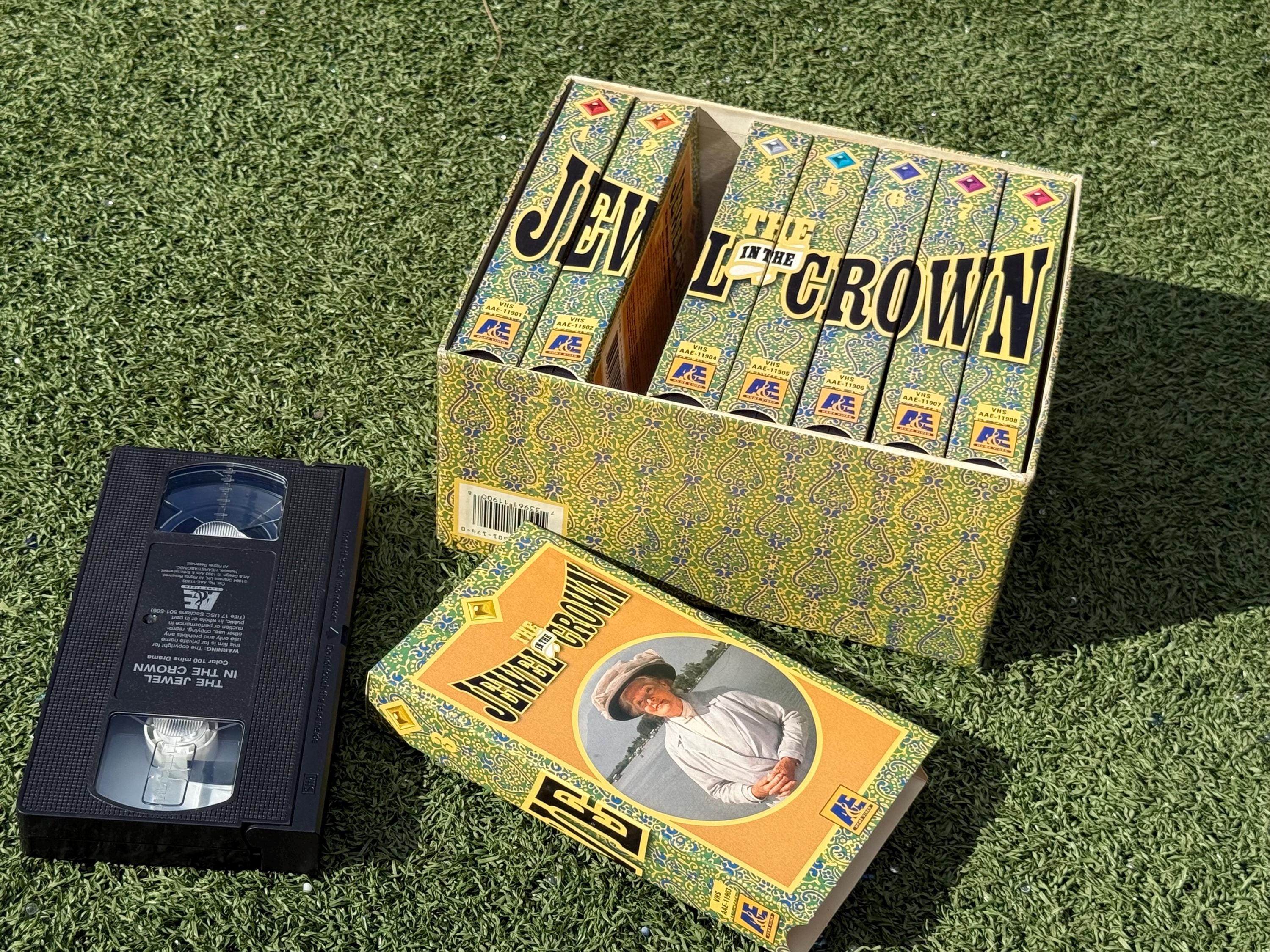 The Jewel in the Crown VHS Box Set – Complete 7-volume A&E
