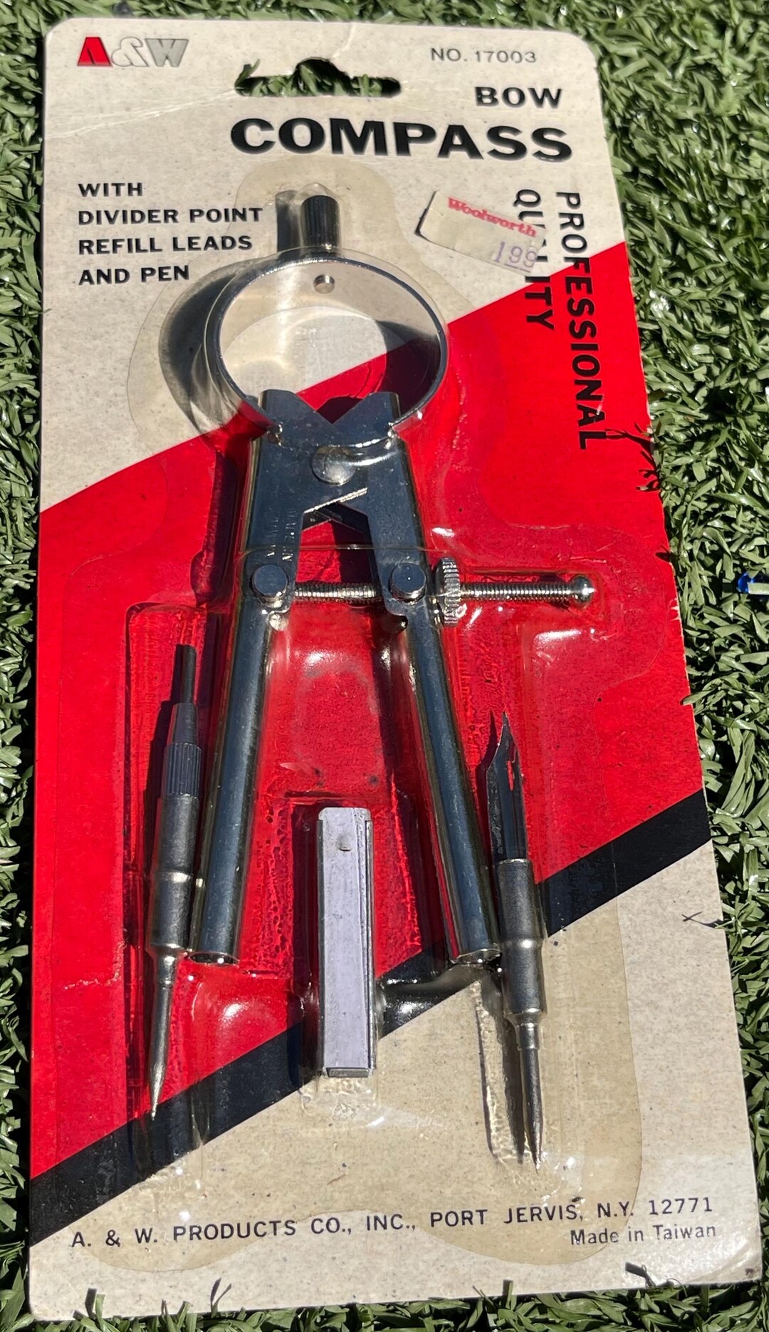 Vintage A&W Professional Bow Compass Drafting Set New on Card - Etsy