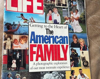 Vintage LIFE Magazine Collector’s Edition – The American Family – Photographic Special Issue