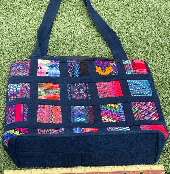 Handmade Guatemalan Patchwork Shoulder Bag – R4N … - image 3
