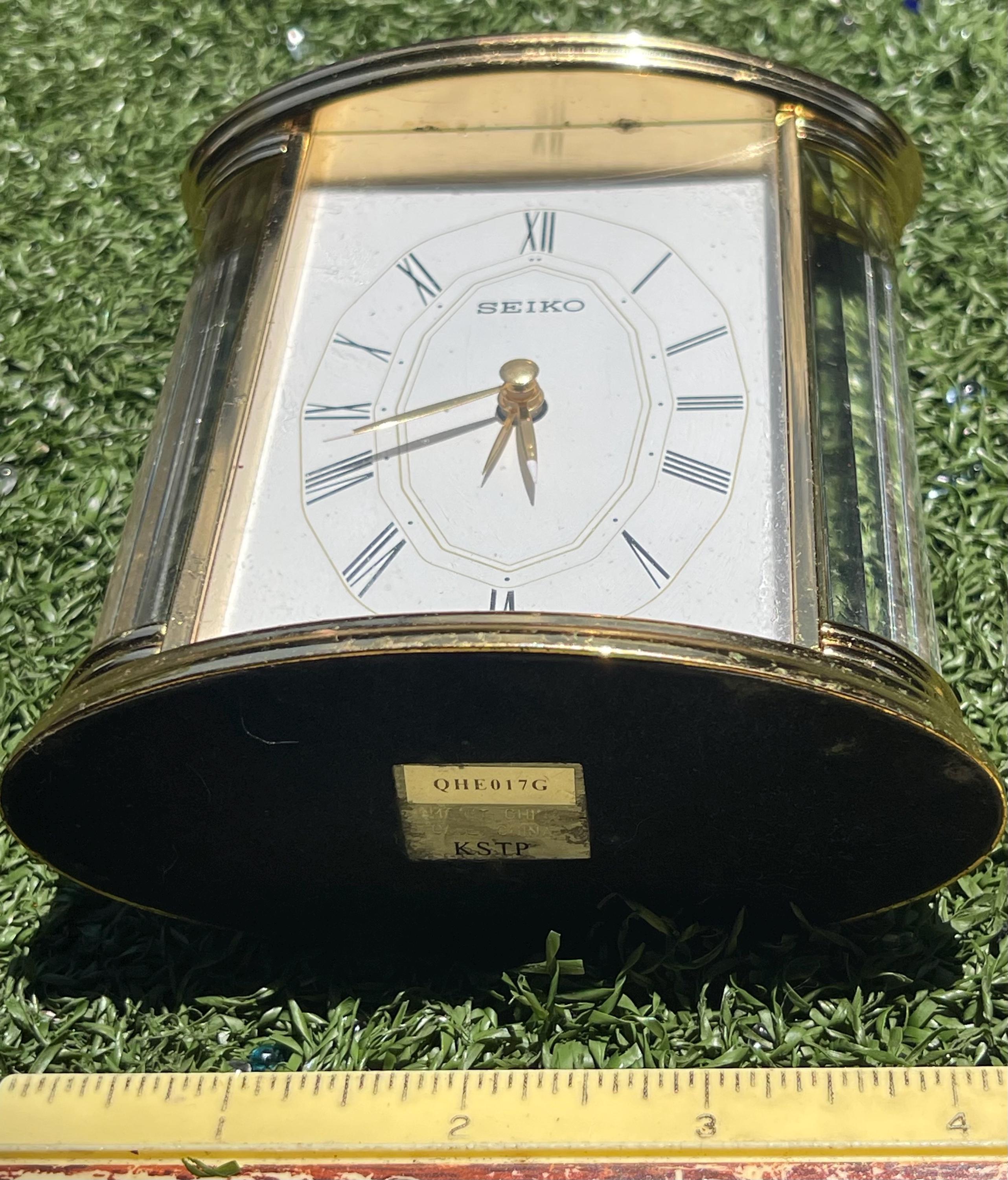 Vintage Seiko Desk Clock - Etsy