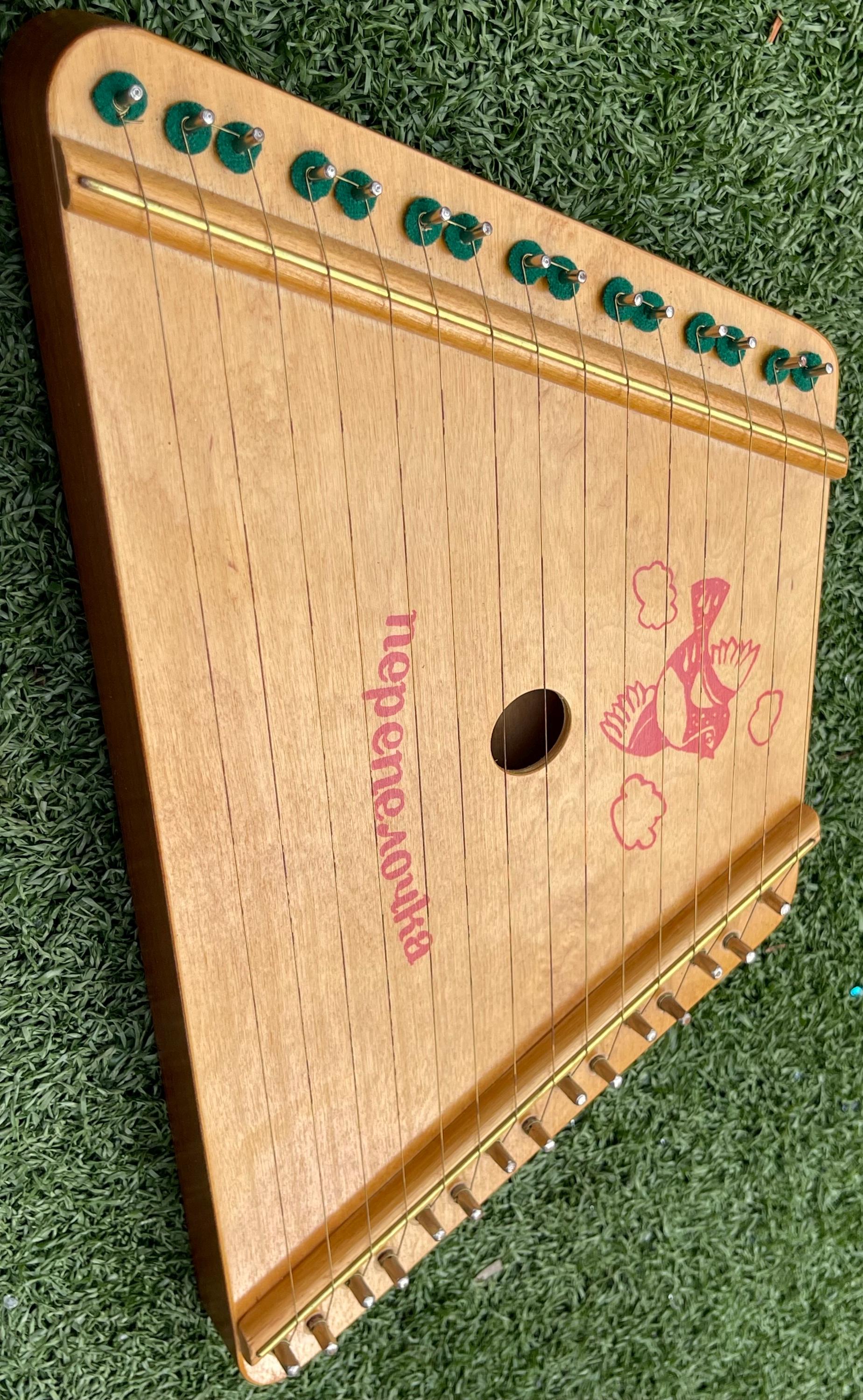 Vintage Perepelochka “music Maker” Lap Harp Zither | Made in