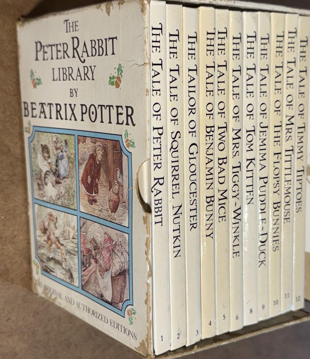 Peter Rabbit First Libray The Peter Rabbit Library Complete 12-book Set W/ Slipcase – Classic ...