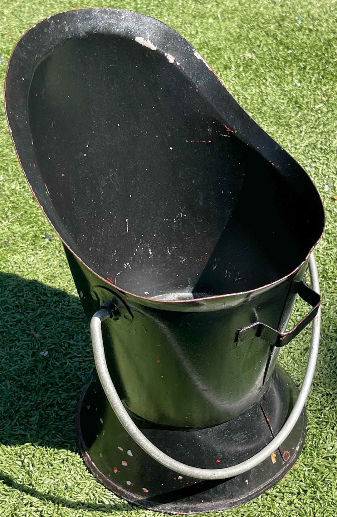 Rustic Ash Bucket Vintage 12