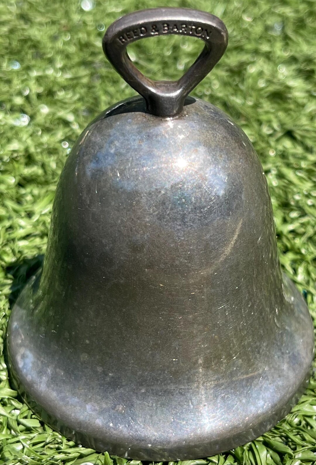 Bell Reed Vintage Reed & Barton Silverplate Bell – Jan. 2, 1980 Commemorative ...