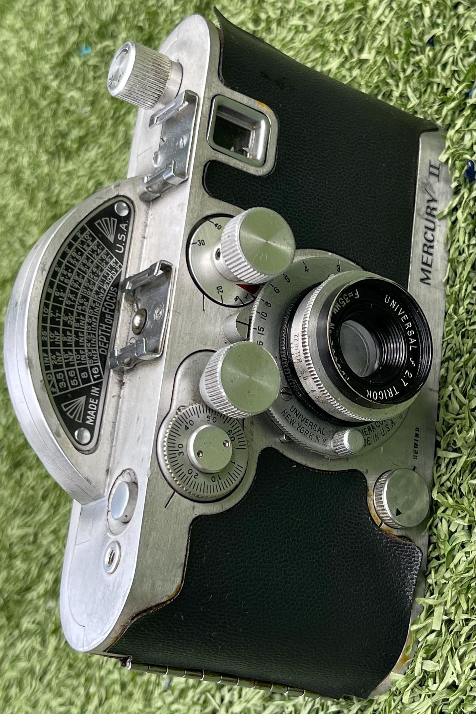 Mercury II CX 35mm Half-frame Camera W/ Tricor 35mm F/3.5 Lens
