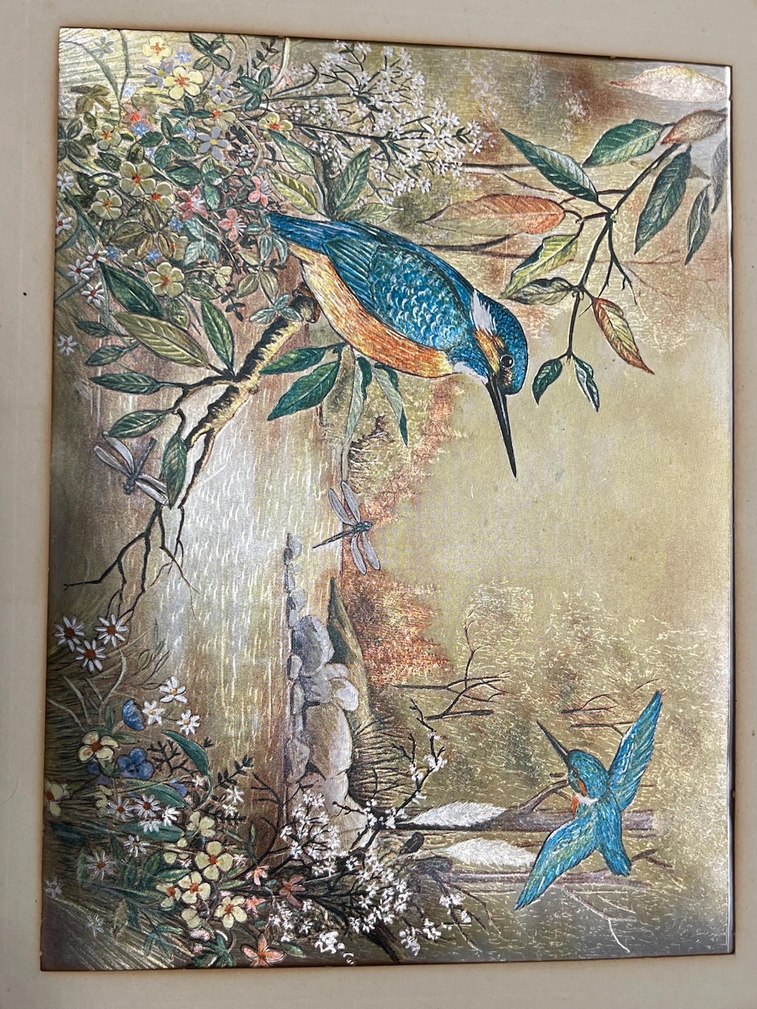 絵画J・HOOK KINGFISHER IN AN EXOTTC GARDEN il_1080xN.7215412694_9jqe.jpg
