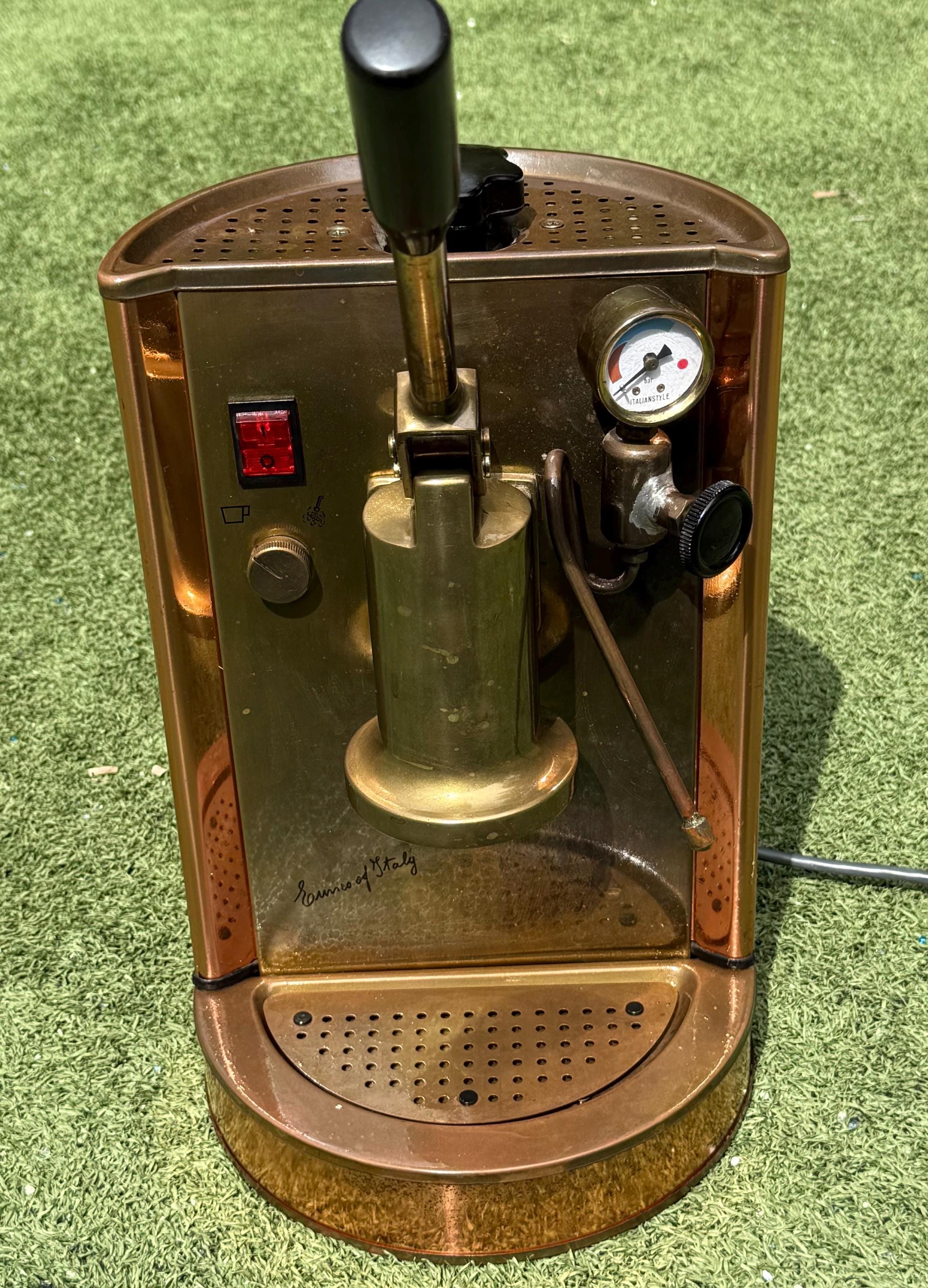 Vintage lever espresso machine - Etsy 日本