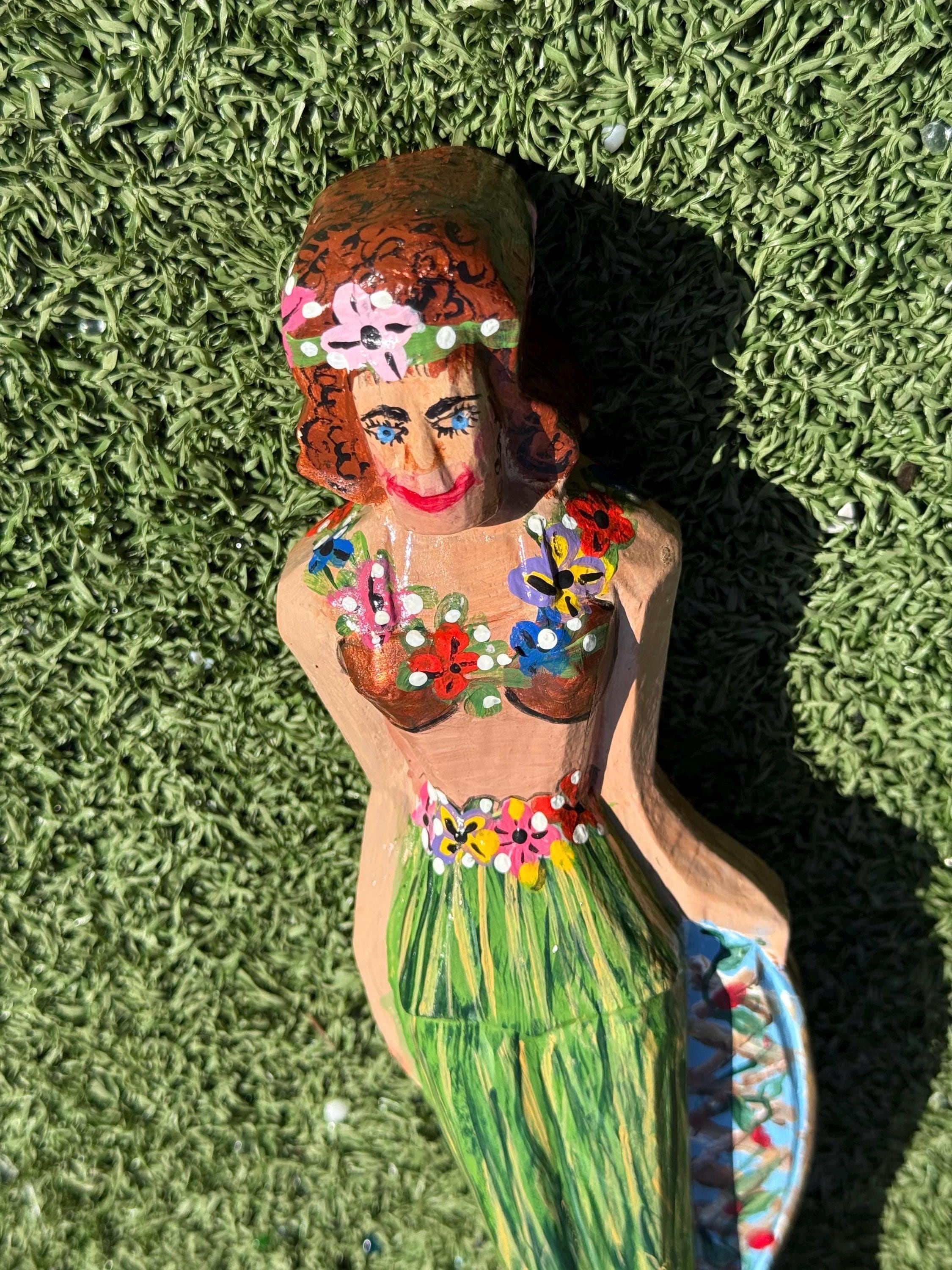 彫刻・オブジェ Treasure Craft Hula Girl Hawaii 05 彫刻・オブジェ