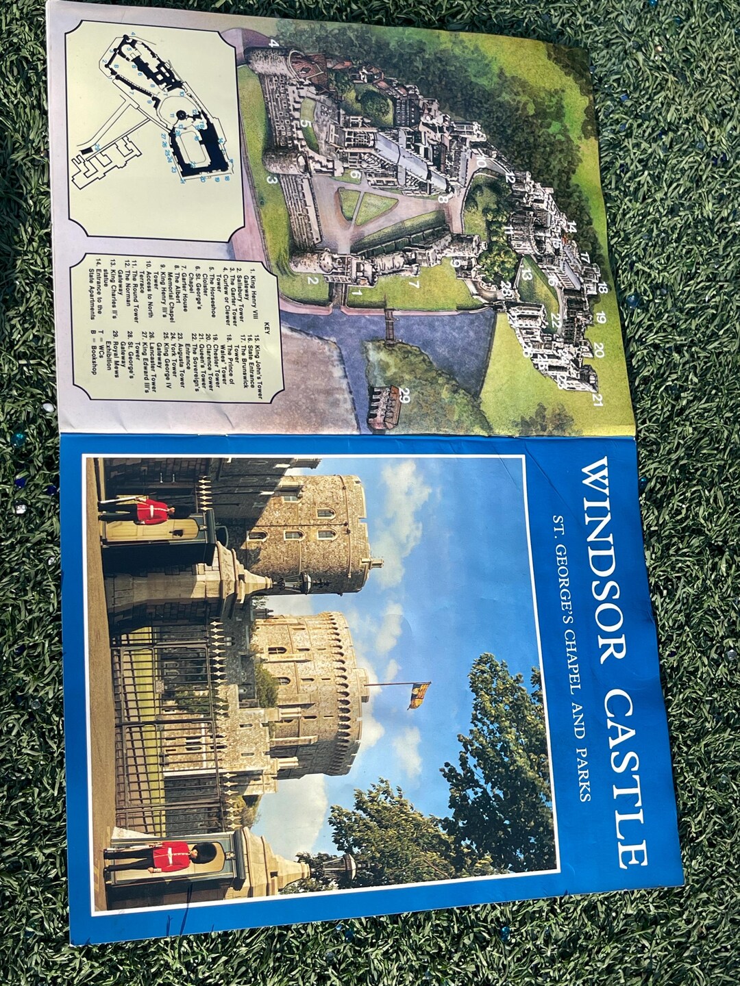 Vintage Windsor Castle Magazine Book – St George’s Chapel & Royal Rooms ...