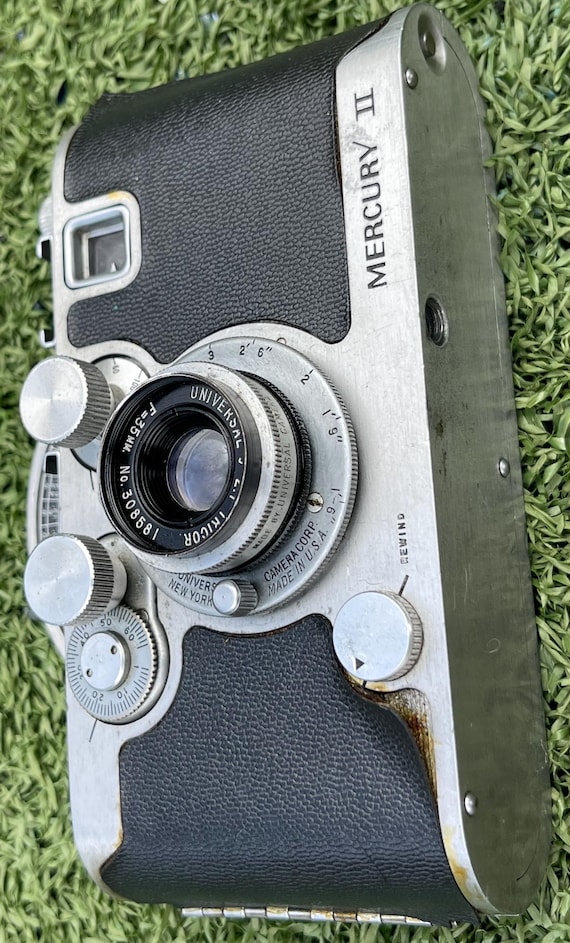 Mercury II CX 35mm Half-frame Camera W/ Tricor 35mm F/3.5 Lens