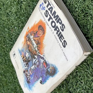 1972 First Edition United States Stamps & Stories USPS Hardcover – Illustrated Stamp History Collector Guide