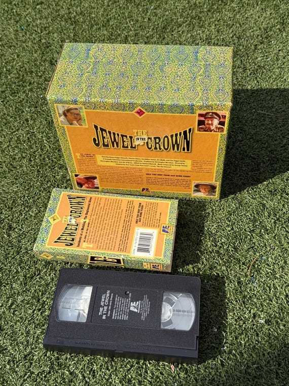 The Jewel in the Crown VHS Box Set – Complete 7-volume A&E