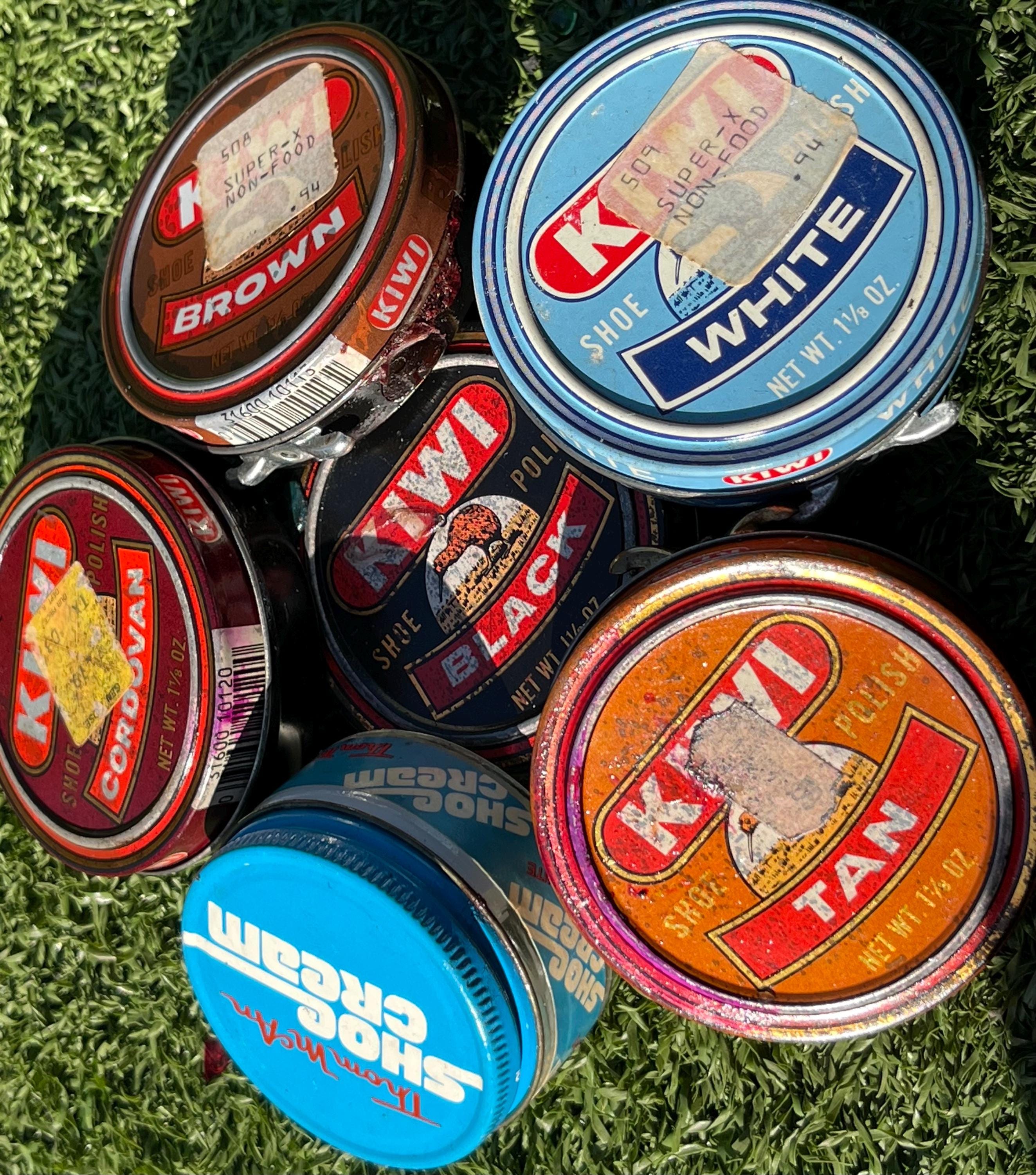 Vintage Kiwi Shoe Polish Tins - Etsy