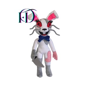 Handmade Bunny Plush Toy – Inspired Creepy Horror Game Character, 40 cm