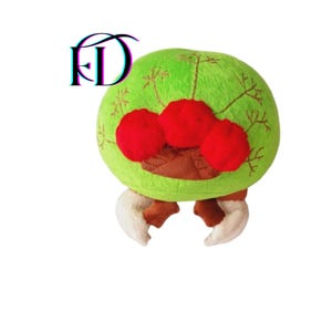 Handmade Alien Parasite Plush Toy – Inspired Space Creature, 27 cm