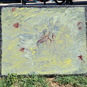 Beautiful Pour Painting