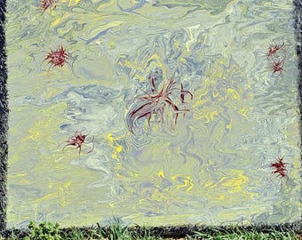 Prachtig gietschilderij