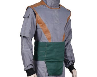 Disfraz inspirado en el Mandaloriano pre-Beskar / Traje de cosplay de Din Djarin, 4 piezas