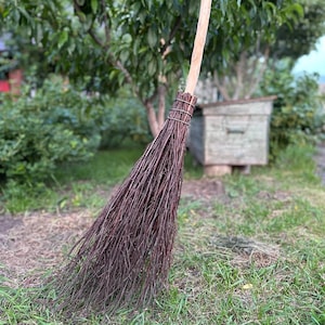 Natural Witch Broom, Halloween Pagan broom besom, Halloween Broom