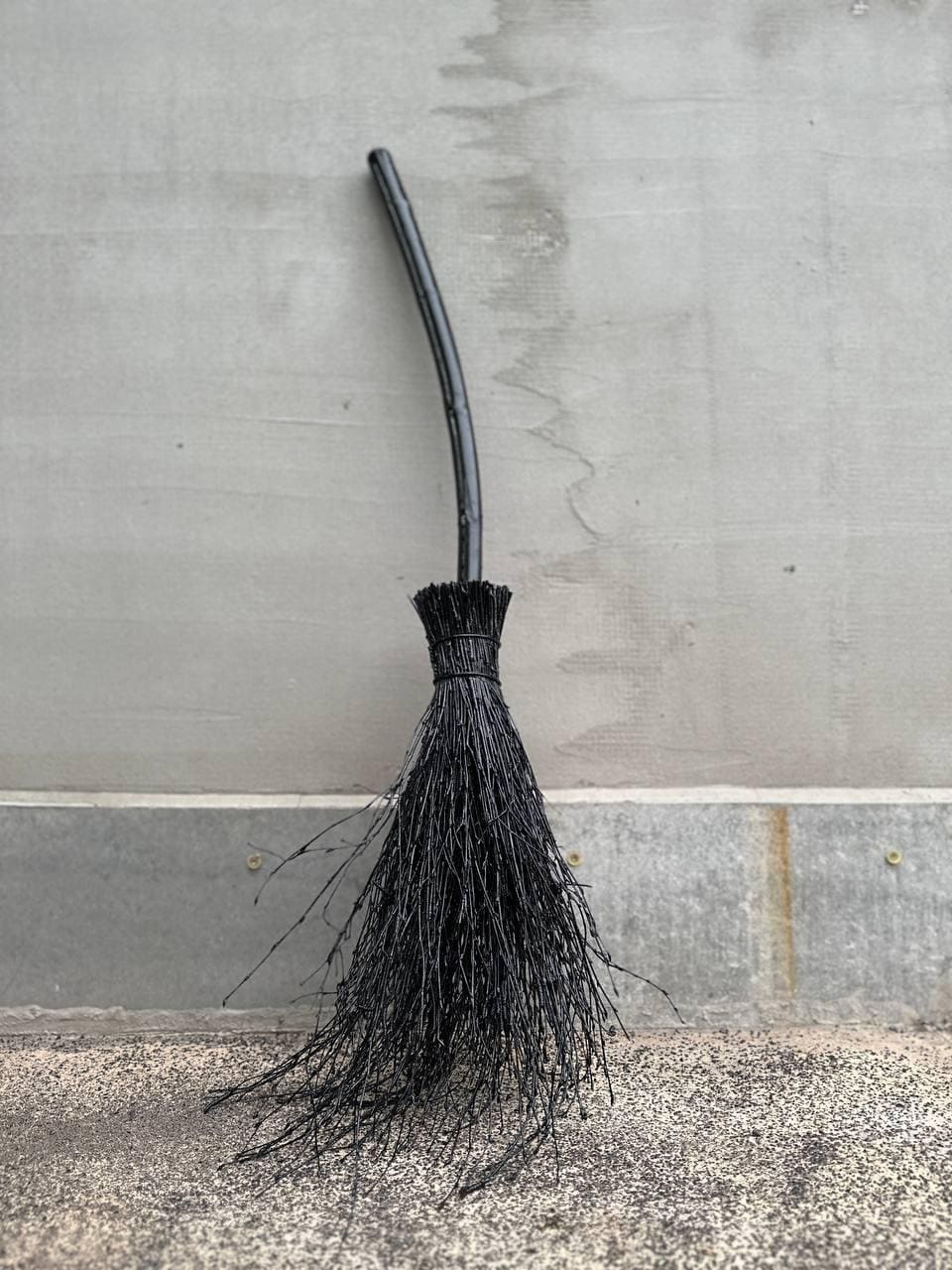 Black Witch Broom, Halloween Besom, Halloween Broom, Wedding Broom
