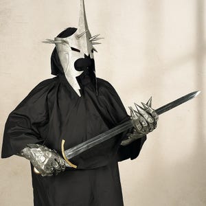 Witch King of Angmar Costume – Dark Ringwraith Halloween Armor Set for Cosplay & LARP