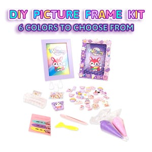 DIY Decoden Picture Frame Kit - Pick Your Color Theme by Whimsy DIY Studio