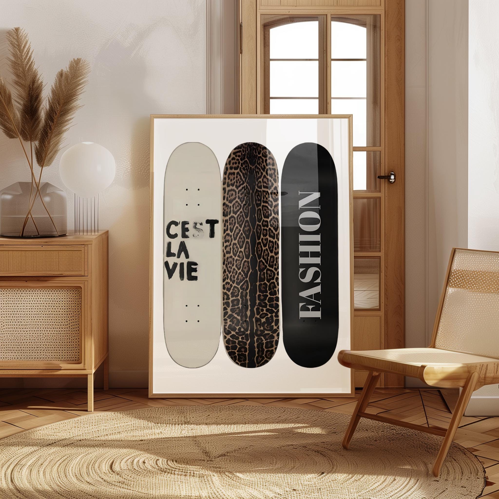 Saint Laurent Skateboard - Etsy Canada