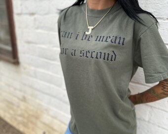 Camiseta "Puedo ser malo por un segundo" - Camiseta con colores cómodos - Camiseta gráfica divertida - Camiseta atrevida