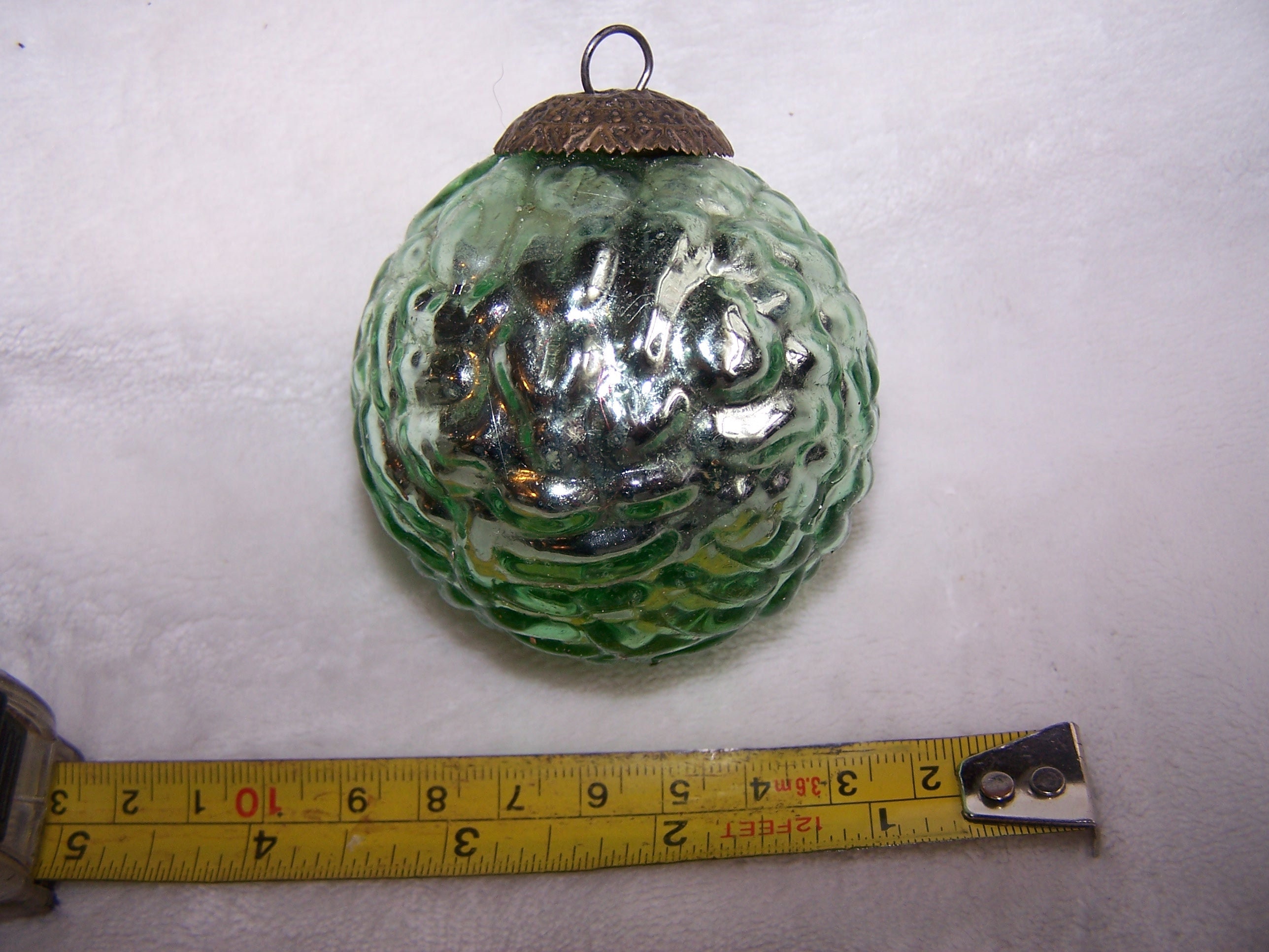 Ornament Green Etsy - Kugel