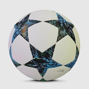 Pro League Style Soccer Ball – Size 5 | 2017 Cardiff Edition Replica | Premium Match & Display Football