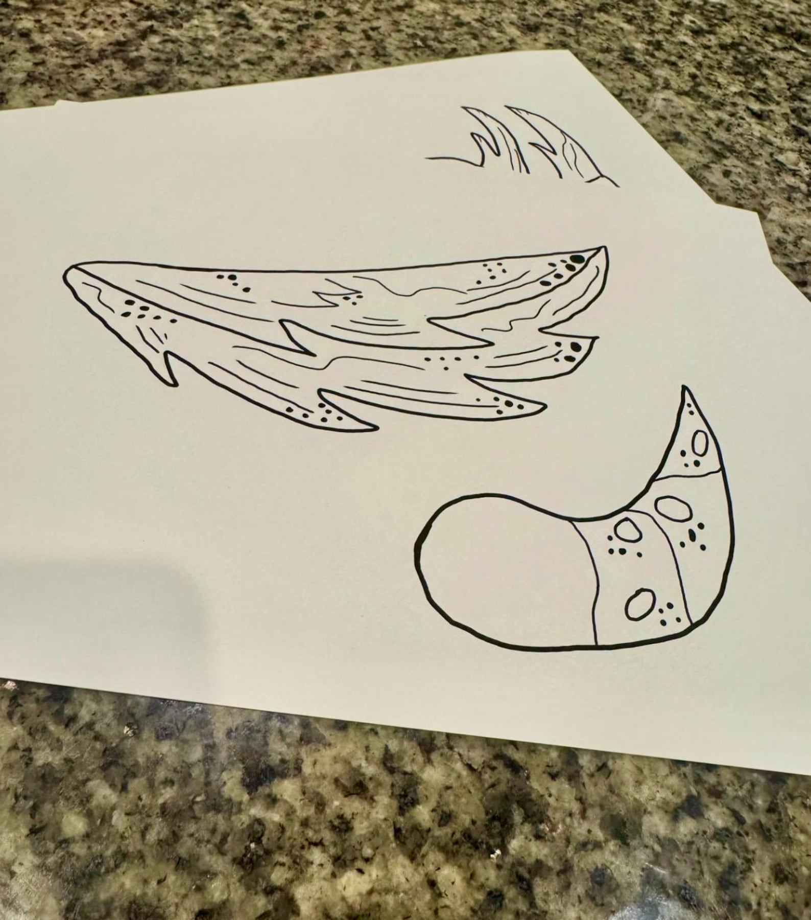 Customizable Color Your Own Printable Paper Dragon Puppet Template Base ...