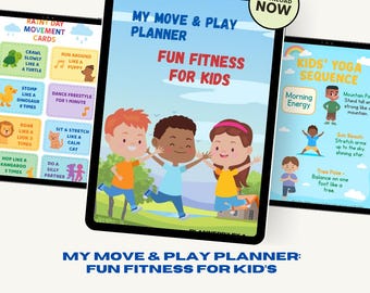 My Move & Play Planner: Fun Fitness for Kids
