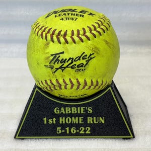 Personalized Softball Stand