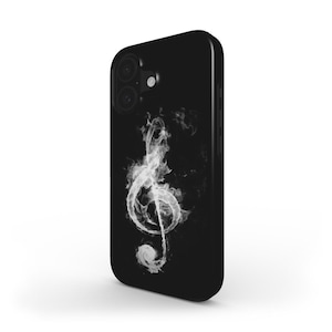 Smoke Treble Clef Phone Case – Music Lover Aesthetic