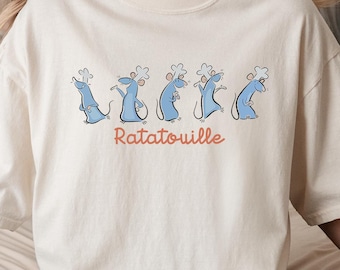 Camiseta Ratatouille Doodle, camiseta Remy Rat Baby, camiseta Epcot World Showcase, camisetas del Pabellón Francés, camiseta Disneyland París, Comfort Colors®