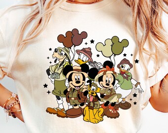 Disney Animal Kingdom Shirt, Disney Safari Shirt, Mickey and Friends Shirt, Matching Animal Kingdom Shirts, Disney Wild Life, Comfort Color®