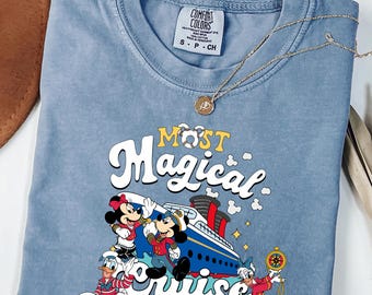 The Most Magical Place On Earth Shirt, Disney World Shirt, Disneyland Shirt, Disney Trip Shirt, Comfort Color® Shirt, Disney Vacation Shirts