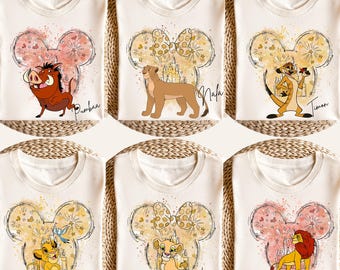 Disney Lion King Shirt, Hakuna Matata Shirt, Simba and Nala T-shirt, Disney Wild Mickey Head T-Shirt, Disney Safari T-shirt, Comfort Colors®