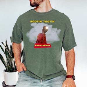 Toy Story Woody T-Shirt, Rootin Tootin Bald Sheriff Toy Story T-shirt, Woody Adventure Trip Shirt, Comfort Colors®,Disneyland Vacation Shirt image 3